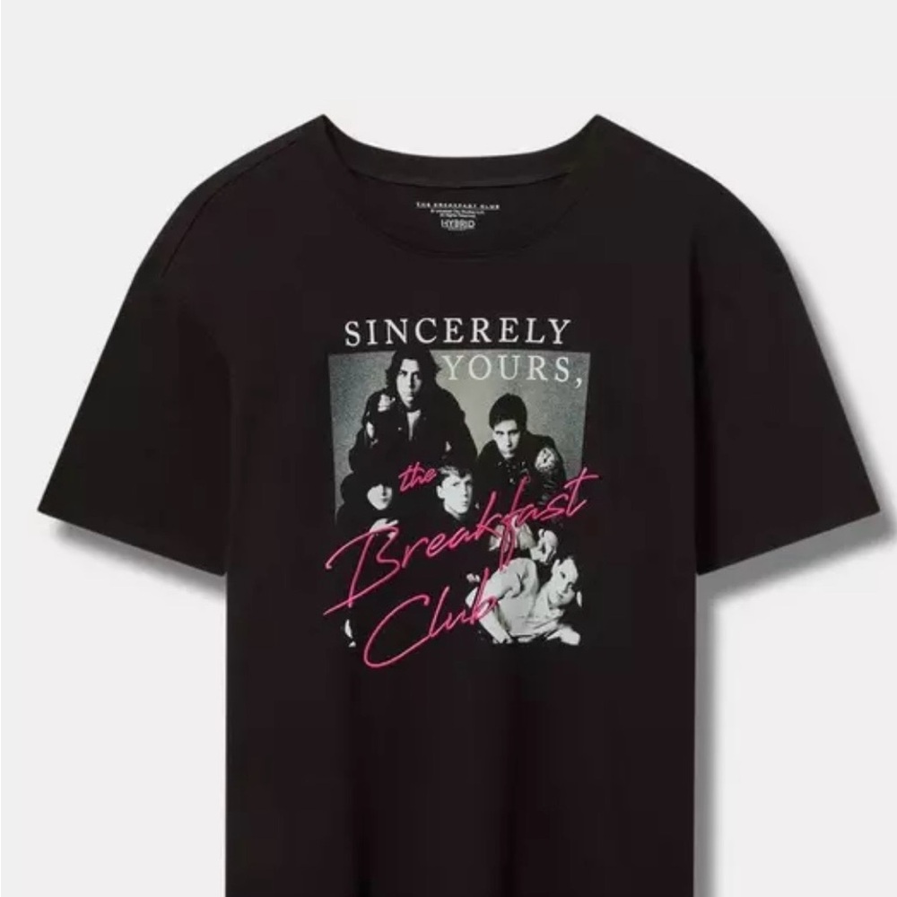 The Breakfast club 
Black Graphic Tee